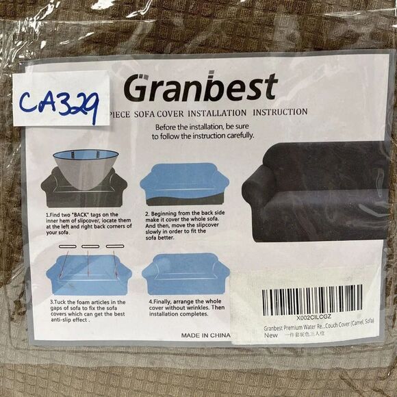 Granbest Premium Water Repellent Sofa Cover High Stretch Couch Slipcover ca329 - Picture 6 of 6